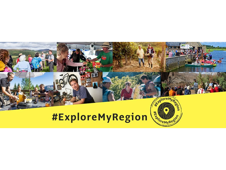 #exploremyregion, an international campaign urges outdoor enthusiasts to explore best local destinations