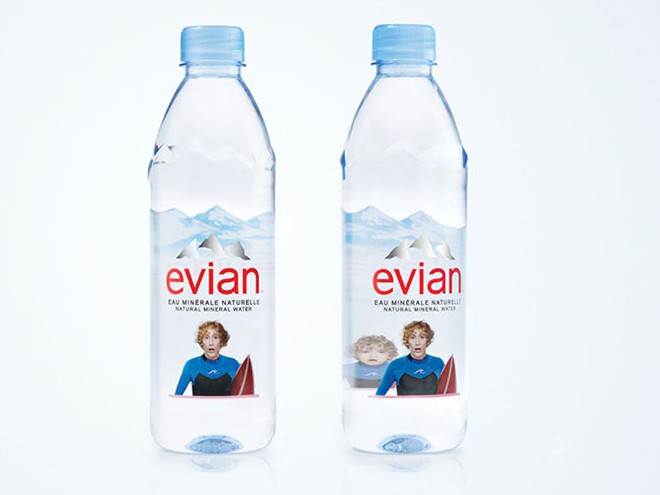 Evian Babies Back on Baby Bay