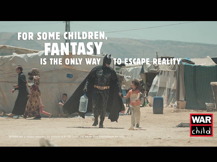 Batman Becomes Best Friends with a Young Refugee in Powerful New Film