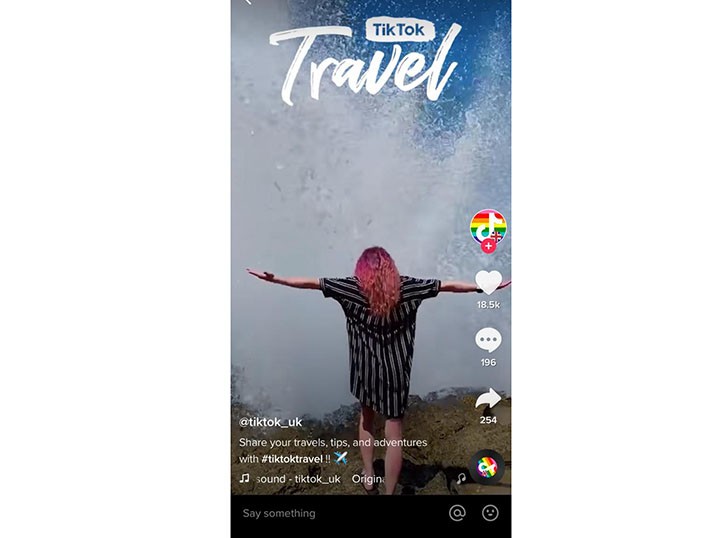 The #TikTokTravel Campaign ends with a resounding success