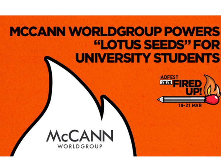 McCann Worlddgroup to Power AdFest's First 'Lotus Seeds' Program for University Students