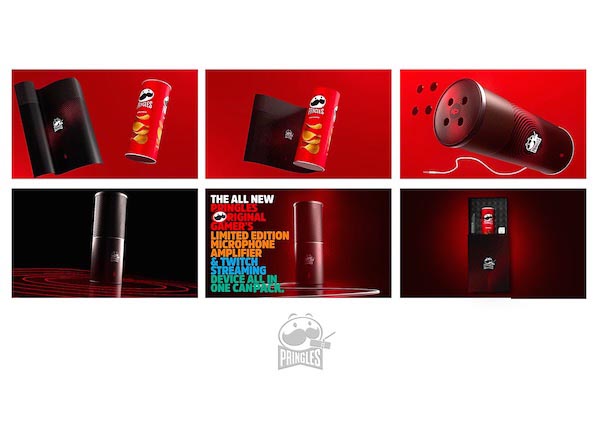 Grey Colombia turns Pringles cans into a microphone amplifier & streaming device